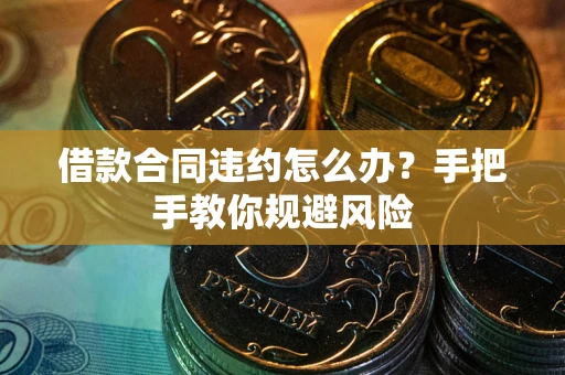 武汉借款合同违约怎么办？手把手教你规避风险