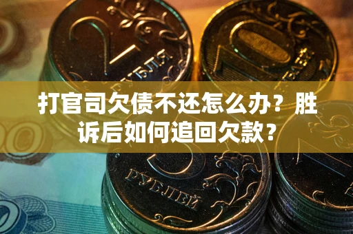 武汉打官司欠债不还怎么办？胜诉后如何追回欠款？