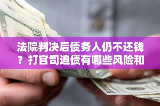 武汉法院判决后债务人仍不还钱？打官司追债有哪些风险和技巧？