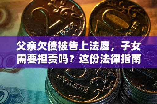 武汉父亲欠债被告上法庭，子女需要担责吗？这份法律指南必须看完