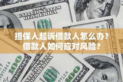 武汉担保人起诉借款人怎么办？借款人如何应对风险？