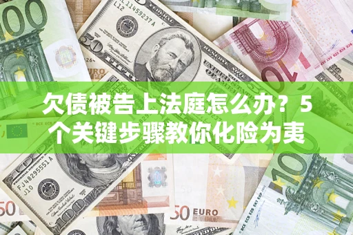 武汉欠债被告上法庭怎么办？5个关键步骤教你化险为夷